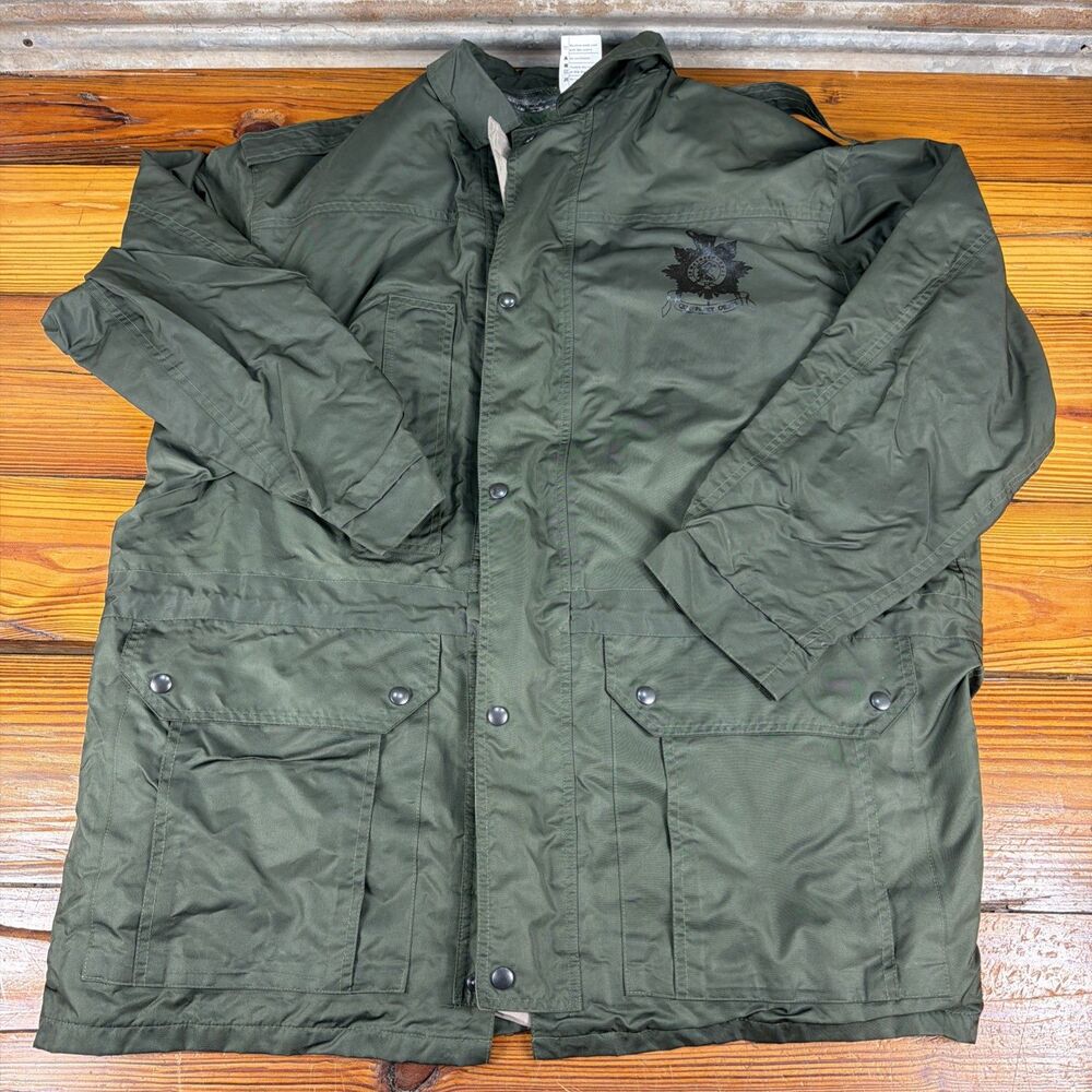 Vintage Carhartt Prof Tech Military Jacket Netherlands Marine Corps Mens L 1999